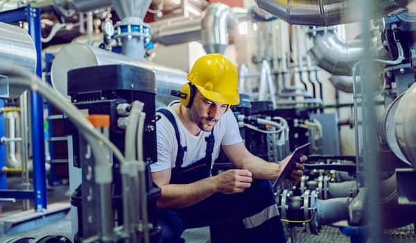 Service and maintenance of engine room chiller 1